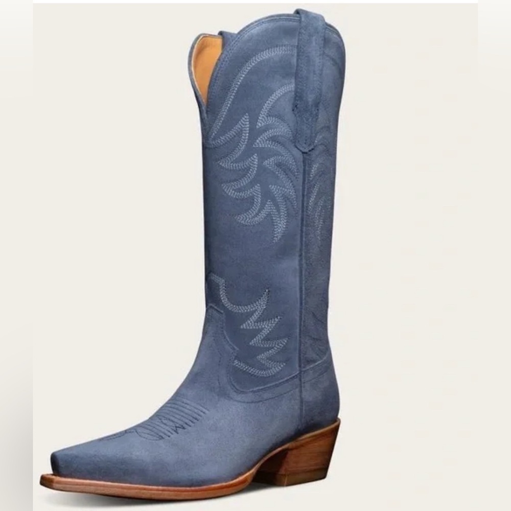 Tecovas The Annie Suede Cowboy Boots